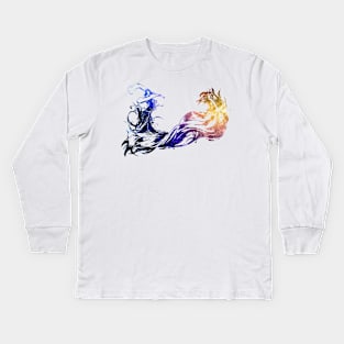 ffx galaxy Kids Long Sleeve T-Shirt